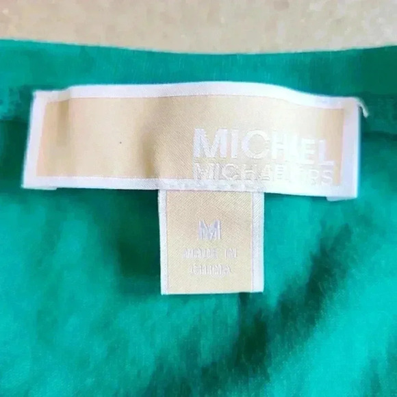 michael kors Emerald  Green Small Sleeveless Top Size Medium - Picture 3 of 4